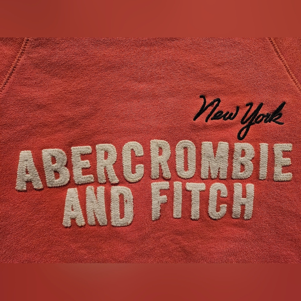Abercrombie & Fitch Pink Crew Neck Sweatshirt Size XS - Picture 4 of 6
